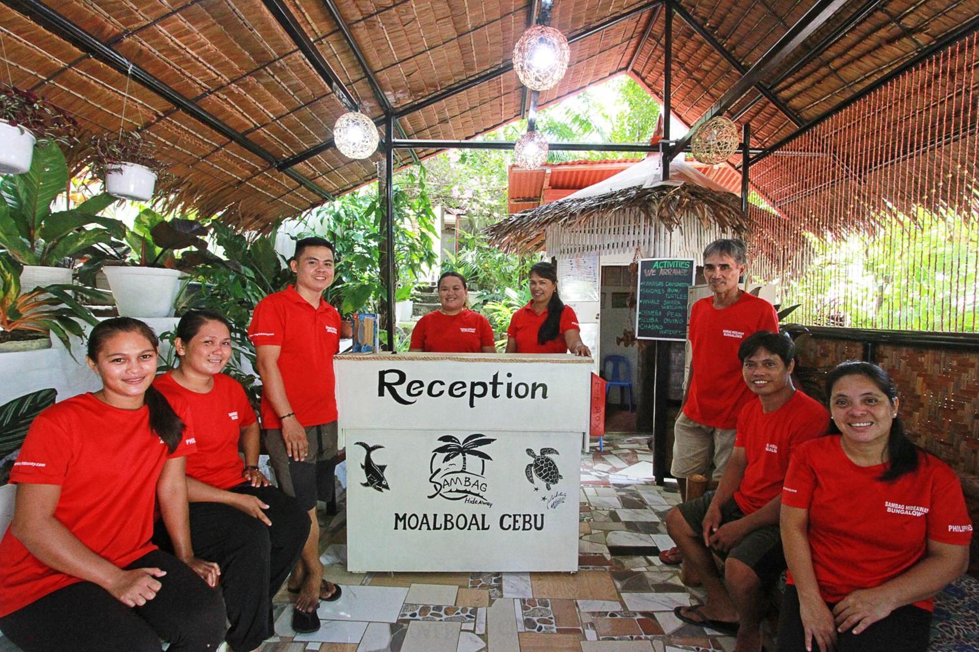 Sambag Hideaway Bungalows Moalboal Exterior foto